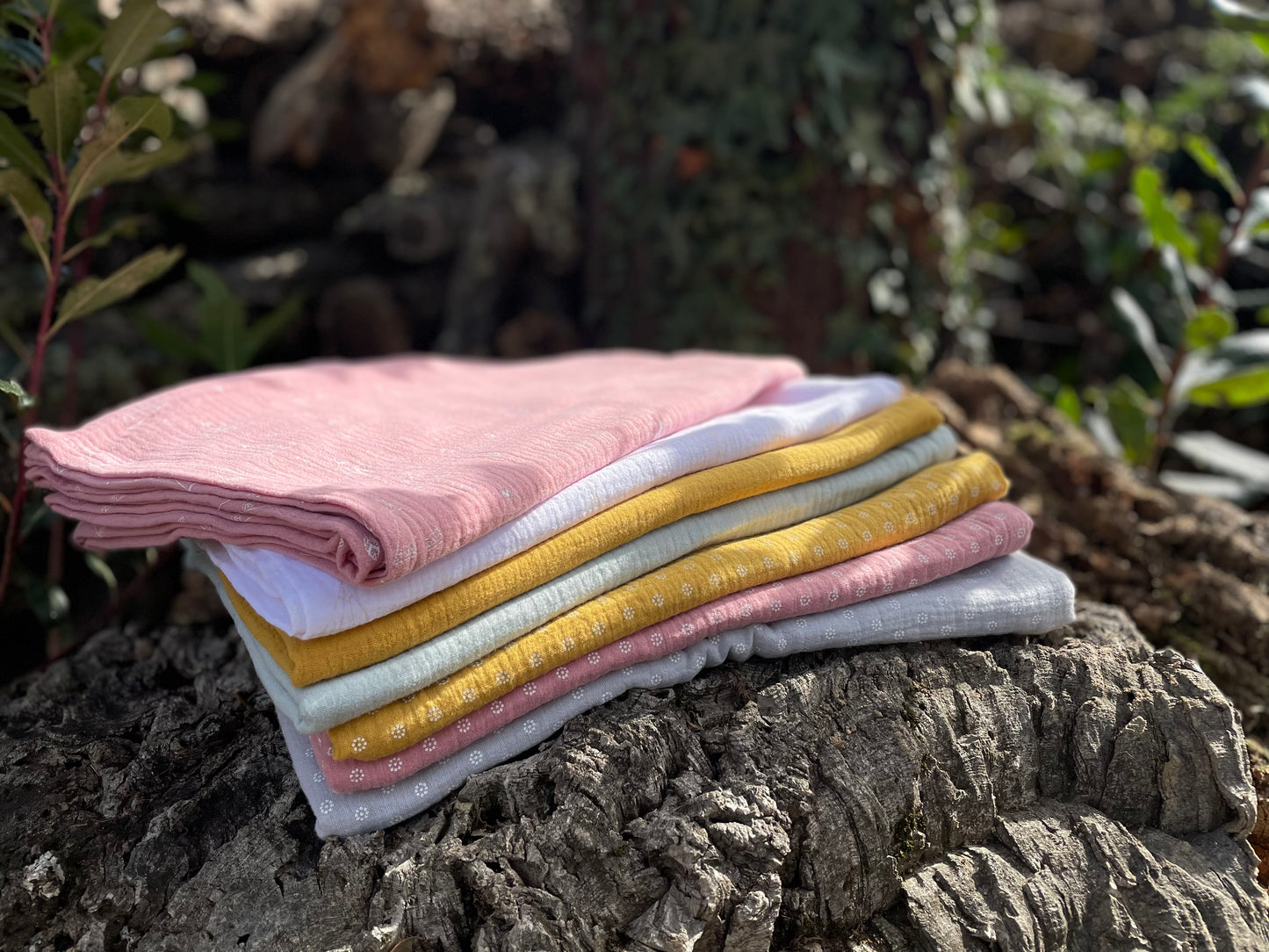 Plaid Sónia Ocre lisa - Ideal para regalar